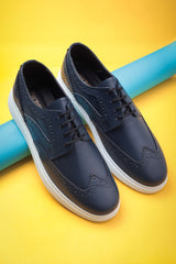 Night Hakiki Deri Erkek Günlük Ayakkabı, Yazlık Ayakkabı, Hafif Ayakkabı, Bağcıklı Deri Ayakkabı