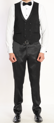 Black Jacquard tuxedo suits UK