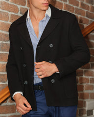 Black Overcoats for Men