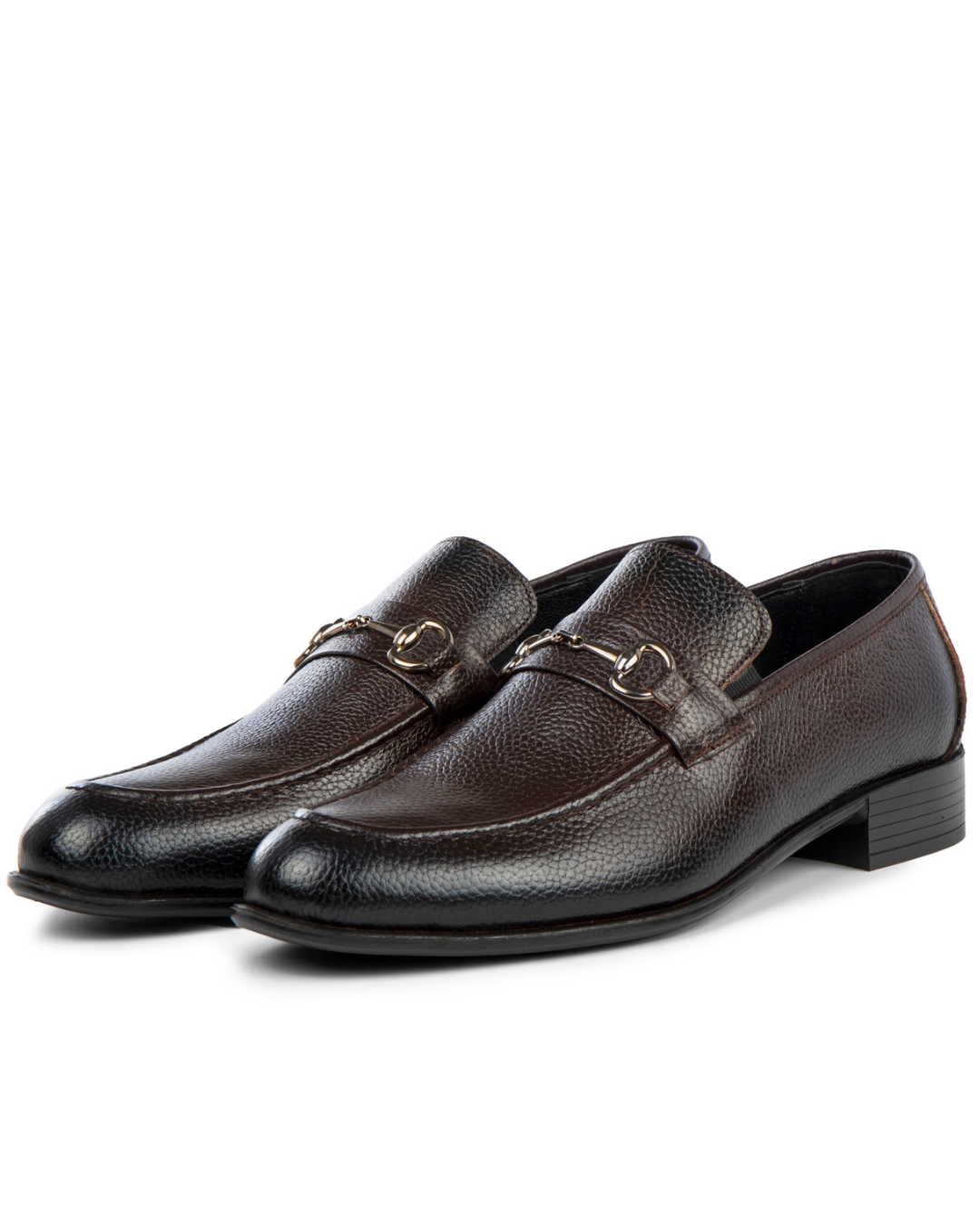 Ducavelli Anchor Shoe - Brown Genuine Leather Shoes for Men