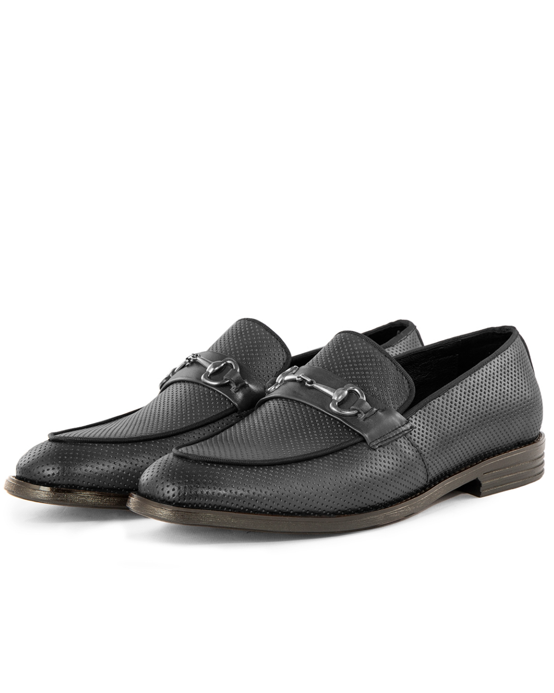 Ducavelli Arch - Men's Black Genuine Leather Shoes