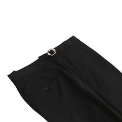 Black Trousers with Side Adjusters for Men