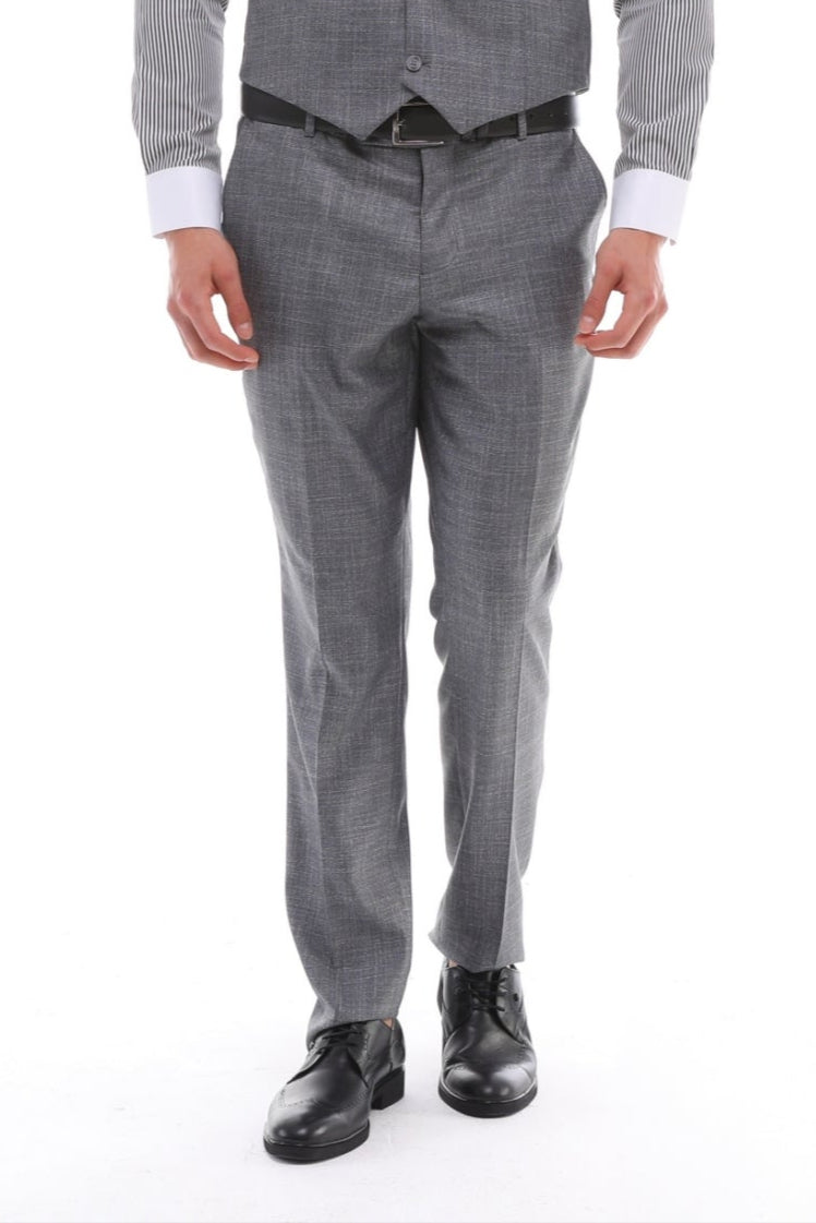 Grey Classic Trouser for Men