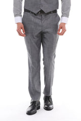 Grey Classic Trouser for Men