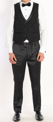 Jacquard tuxedo suit for men UK
