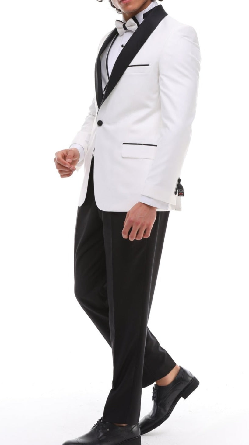white tuxedo suits for men UK