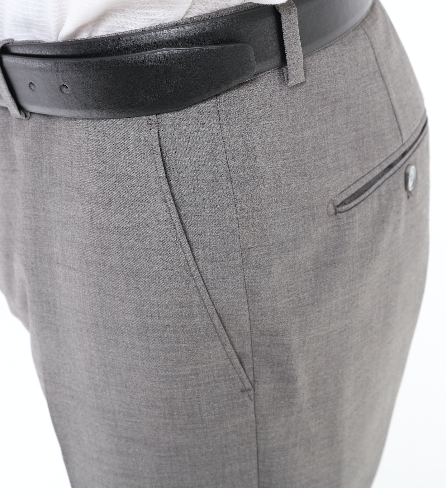 Grey Classic Trouser for Men