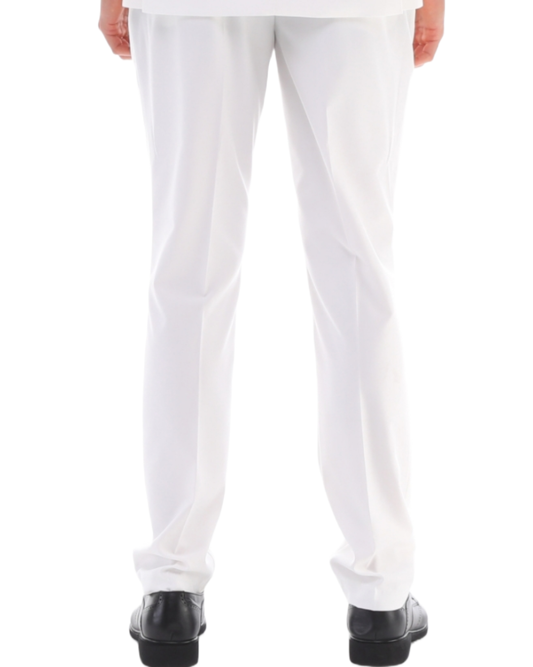 ICONIC ANGEL - White Classic Trouser for Men