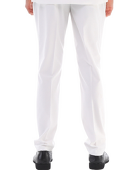 ICONIC ANGEL - White Classic Trouser for Men