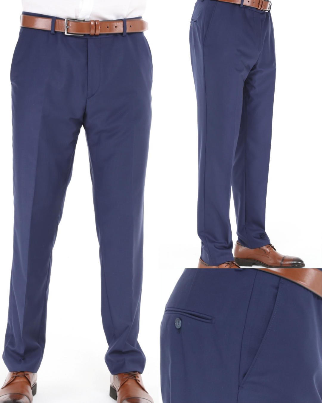 ICONIC ARISTOCRATIC - Navy Classic Trouser