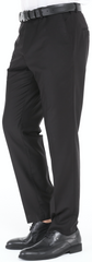 ICONIC BLACK - Black Classic Trouser for Men
