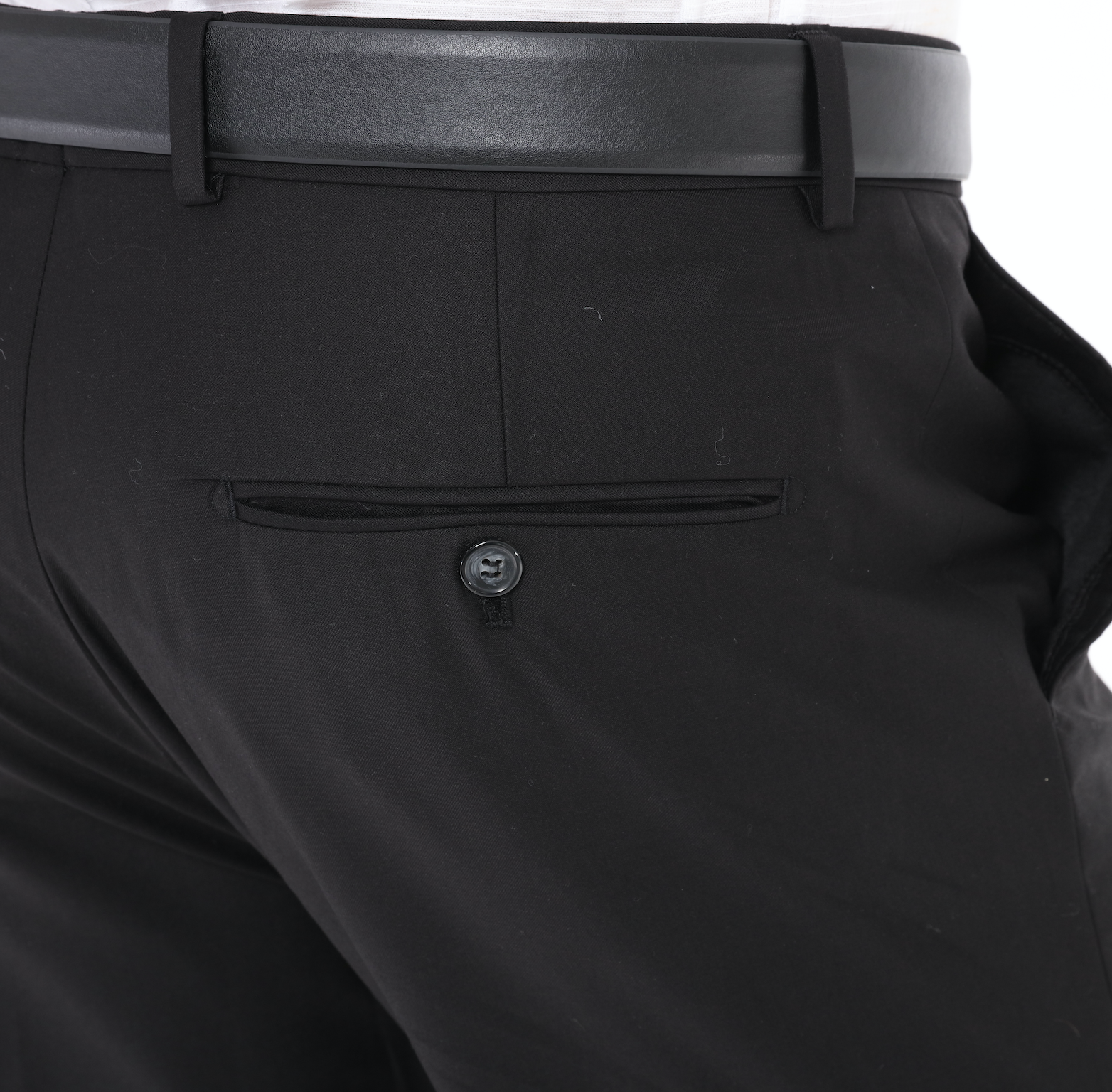 ICONIC BLACK - Men's Black Classic Trouser
