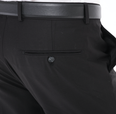 Men's Black Satin Trouser