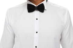 white Tuxedo cotton Shirt 