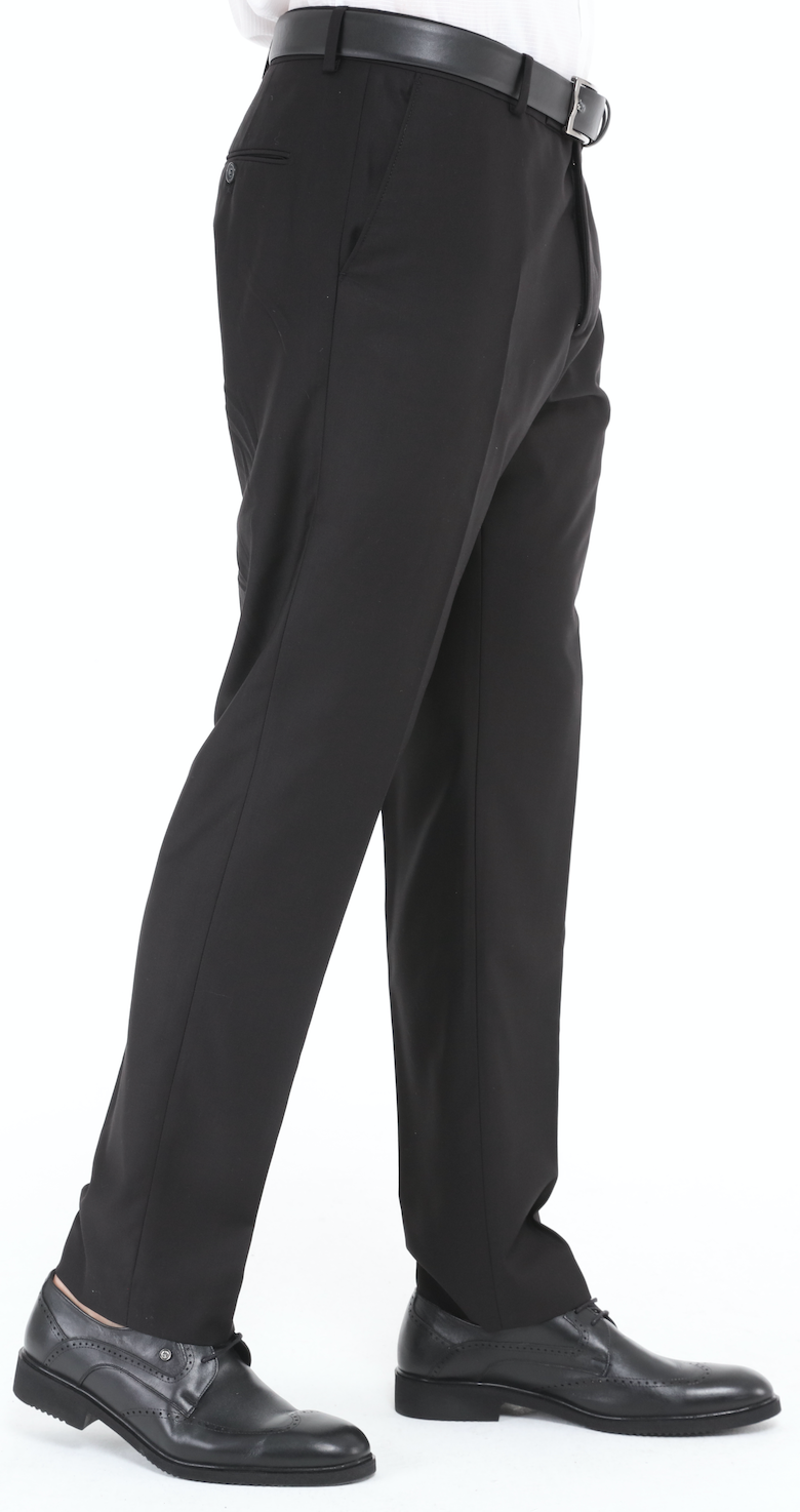Men's  Black Classic Trouser