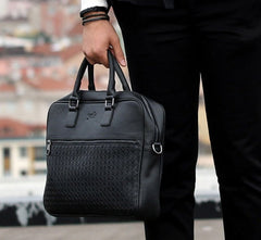 Men's Briefcase - Gentlemen Top Handle Bag