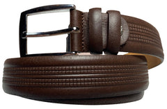Men's Brown Genuine Leather Belt