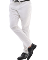 Men's ICONIC ANGEL - White Classic Trouser
