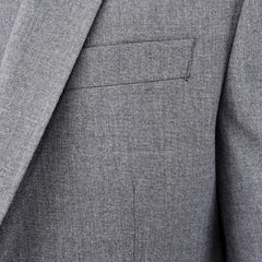 Grey Plain Three Piece Suit, A timeless a plain grey three piece suits that can be styled up for special events or styled down for the office. The matching quality a plain grey waistcoat and trousers are paired with a plain grey suit jacket. You’ll love the patterned lining panels on this suit, especially the one in the jacket’s breast pocket which doubles up as a pocket square. Master Tailored Fit 3 Piece Suit