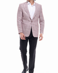 Pink Tweed Blazer