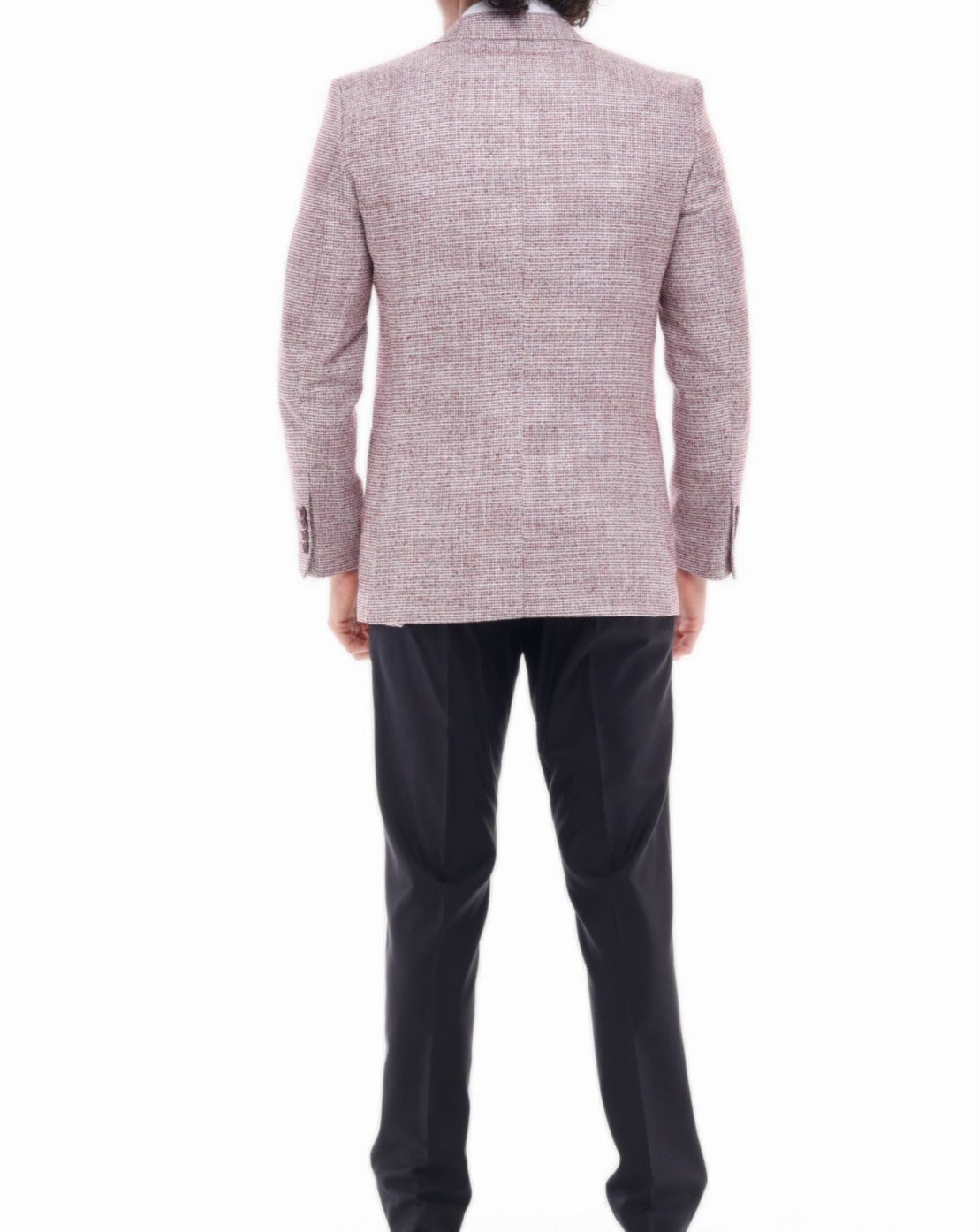Men's ICONIC POLISHED - Pink Tweed Blazer