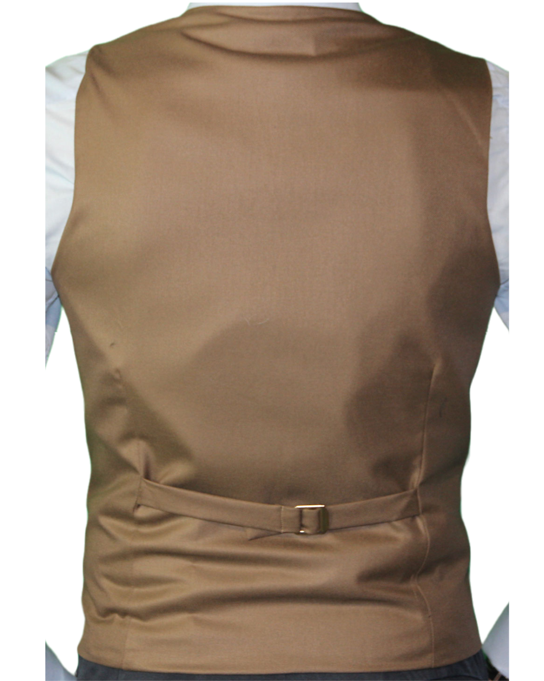 brown wool waistcoats for men