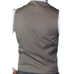 men's grey wool waistcoats UK